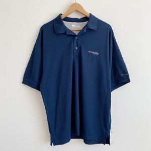 Columbia NWOT Men's PFG Perfect Cast™ Polo, Blue navy, Size Medium